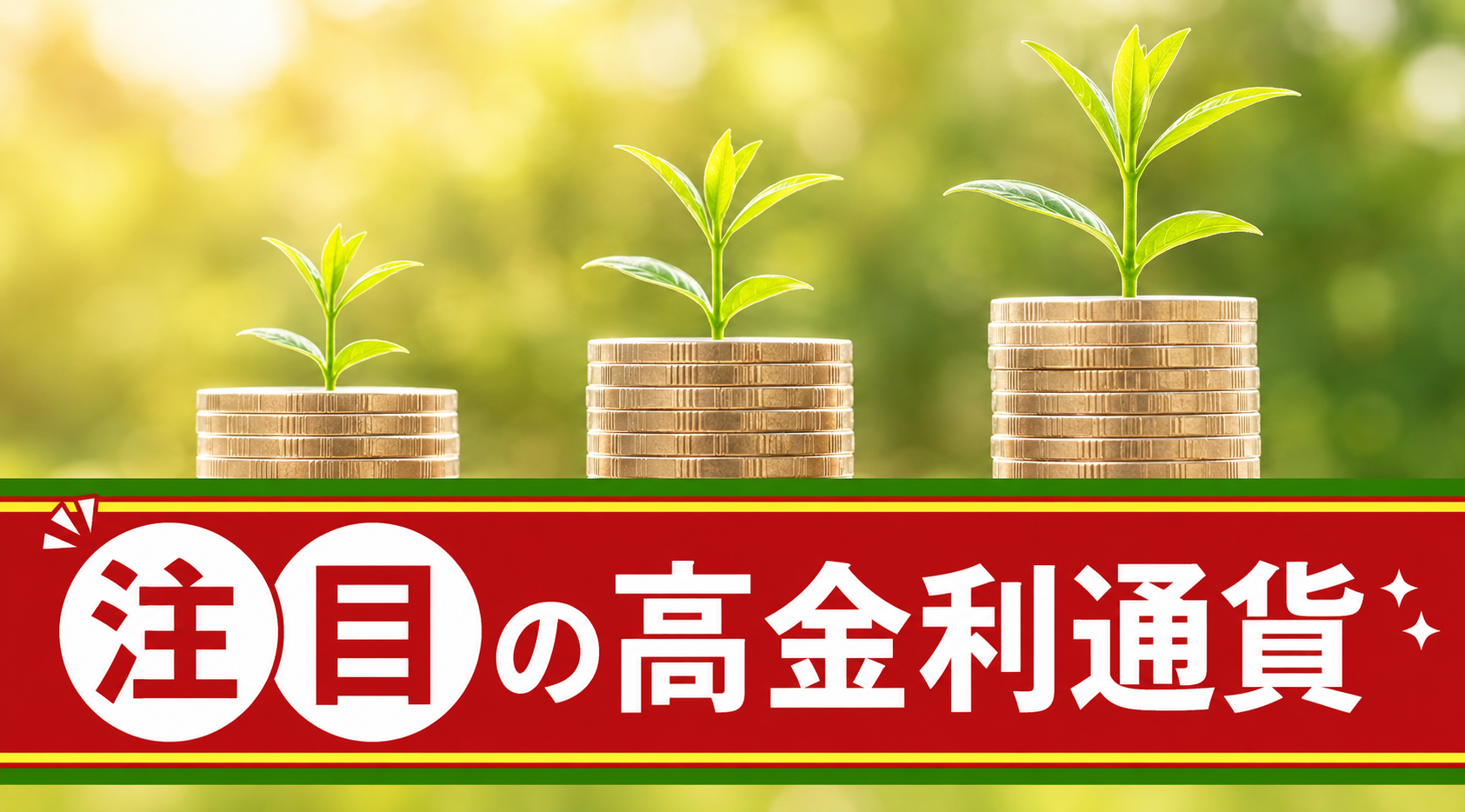 注目の高金利通貨