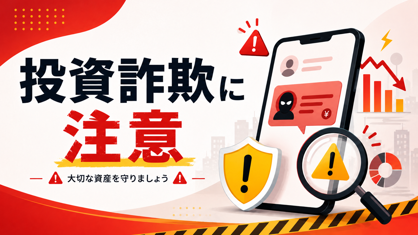 投資詐欺に注意