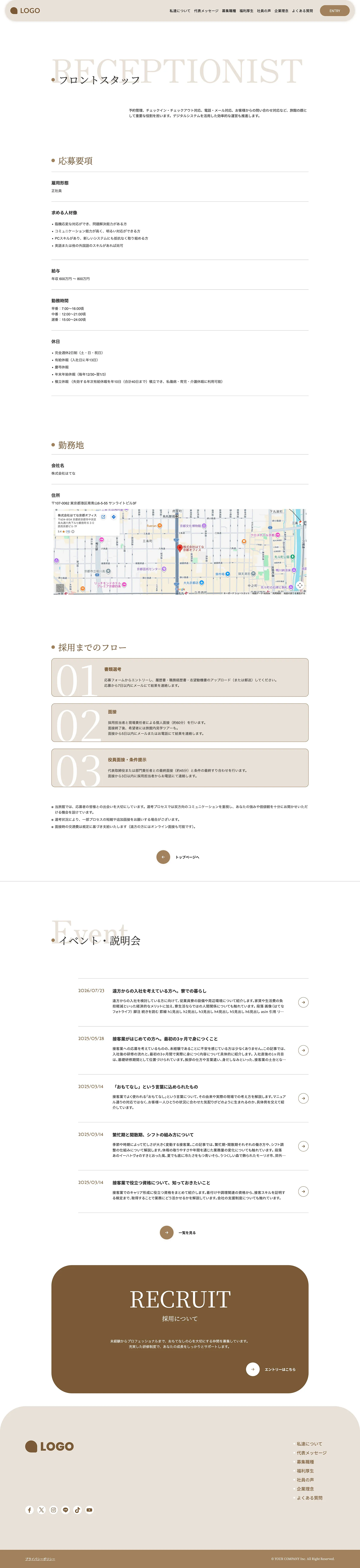 募集職種