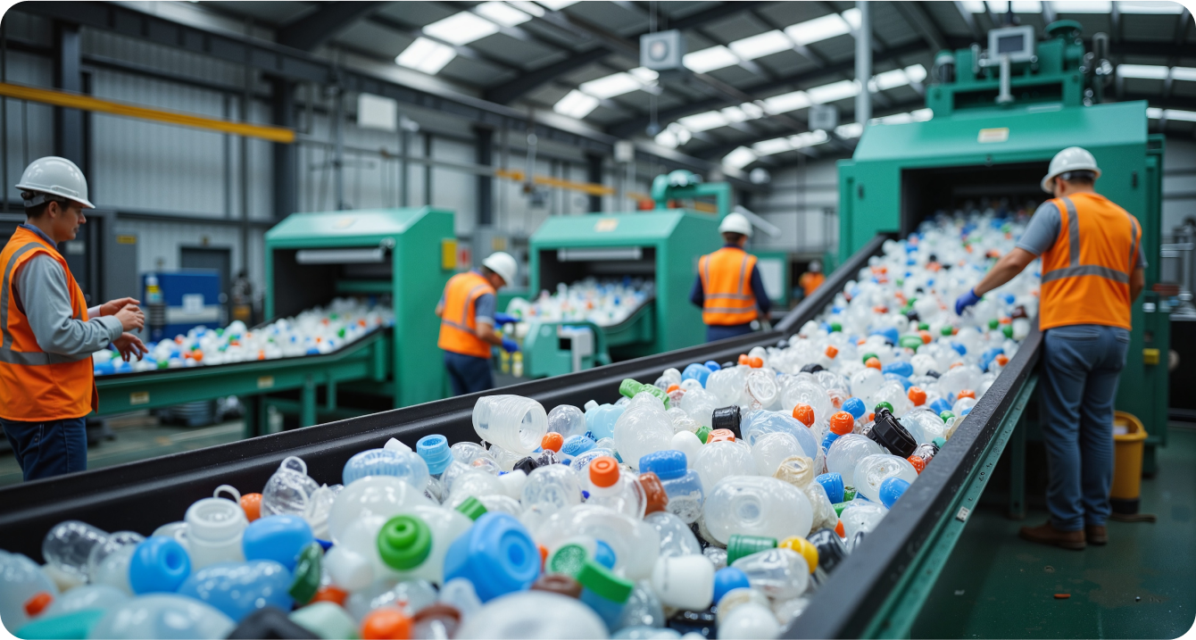 固形廃棄物中間処理事業