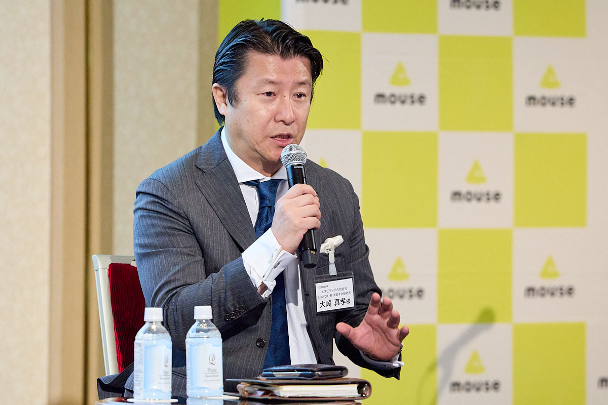エヌビディア 日本代表 兼 米国本社副社長の大崎 真孝氏