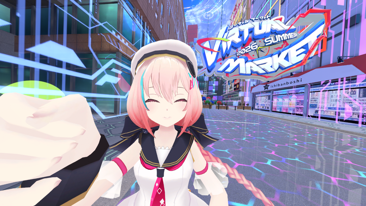 自撮りするVketちゃん