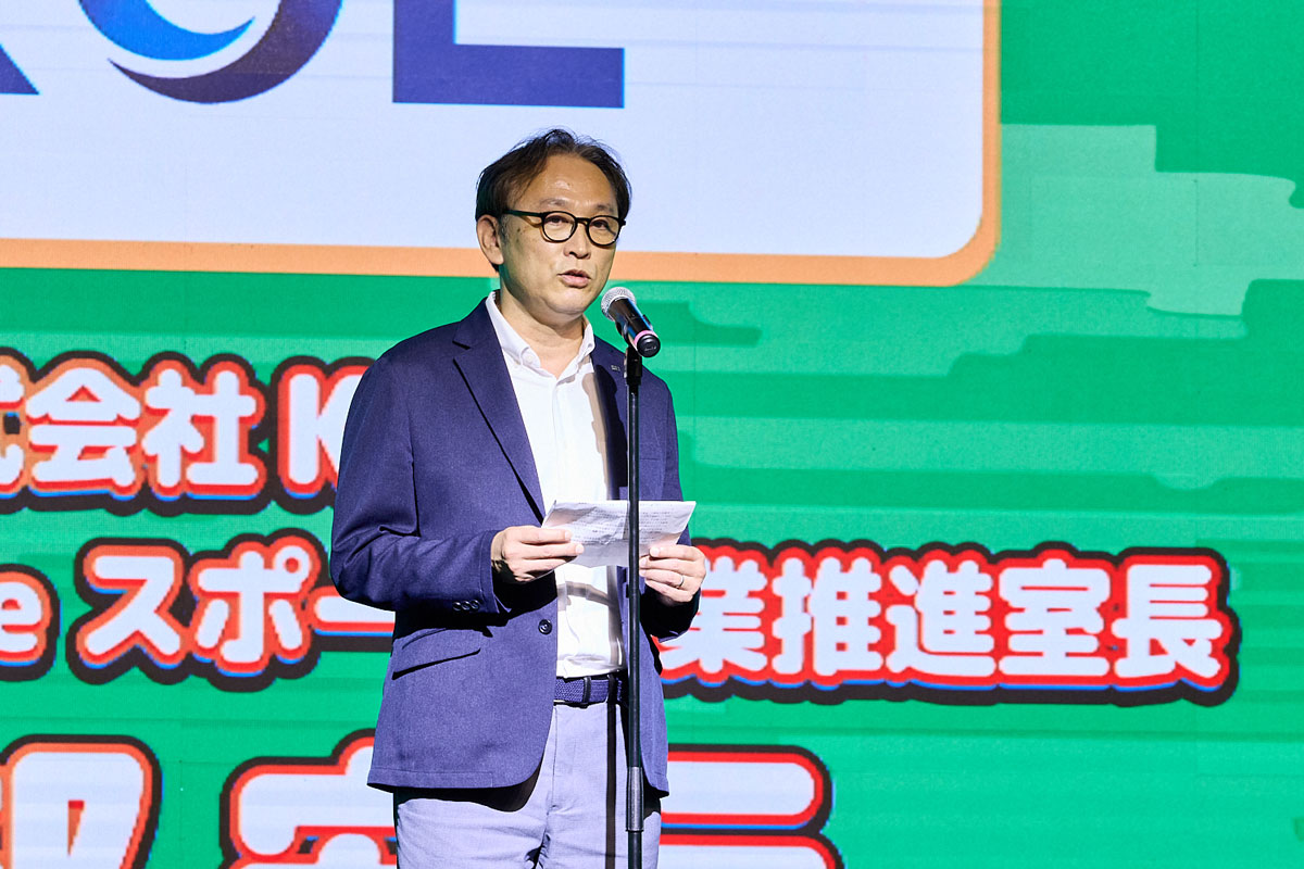 KUL 取締役執行役員 eスポーツ事業推進室長 服部宏行氏