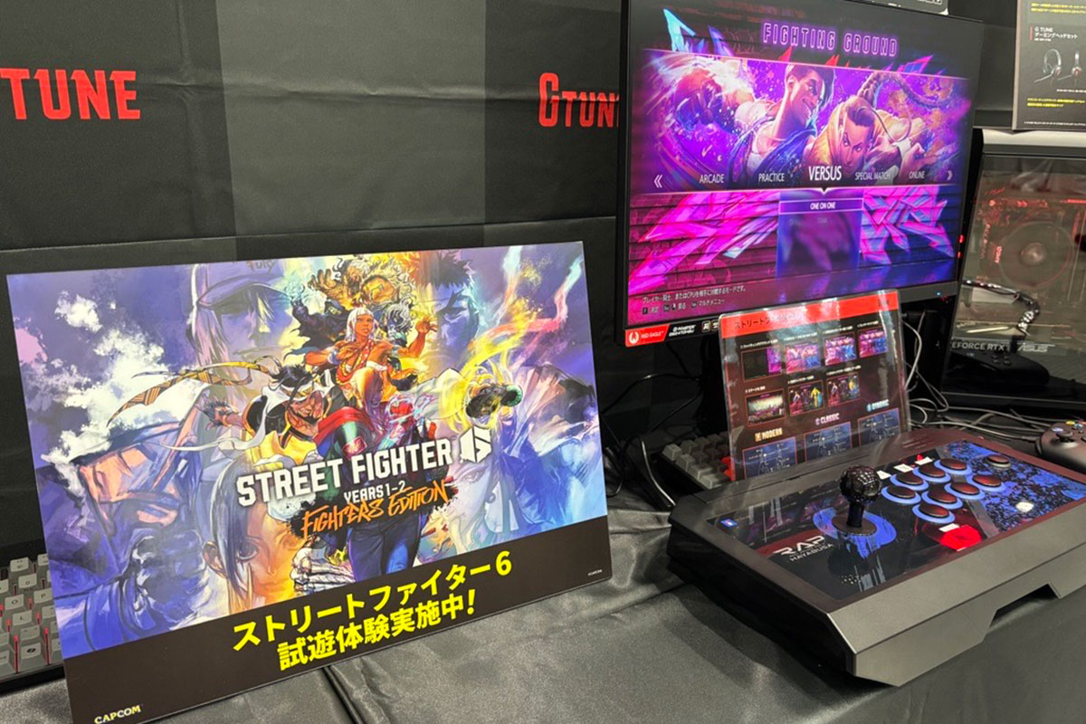 G TUNEで遊べる「ストリートファイター6」