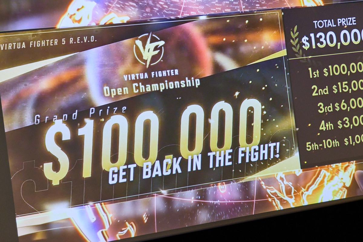 優勝は10万ドル