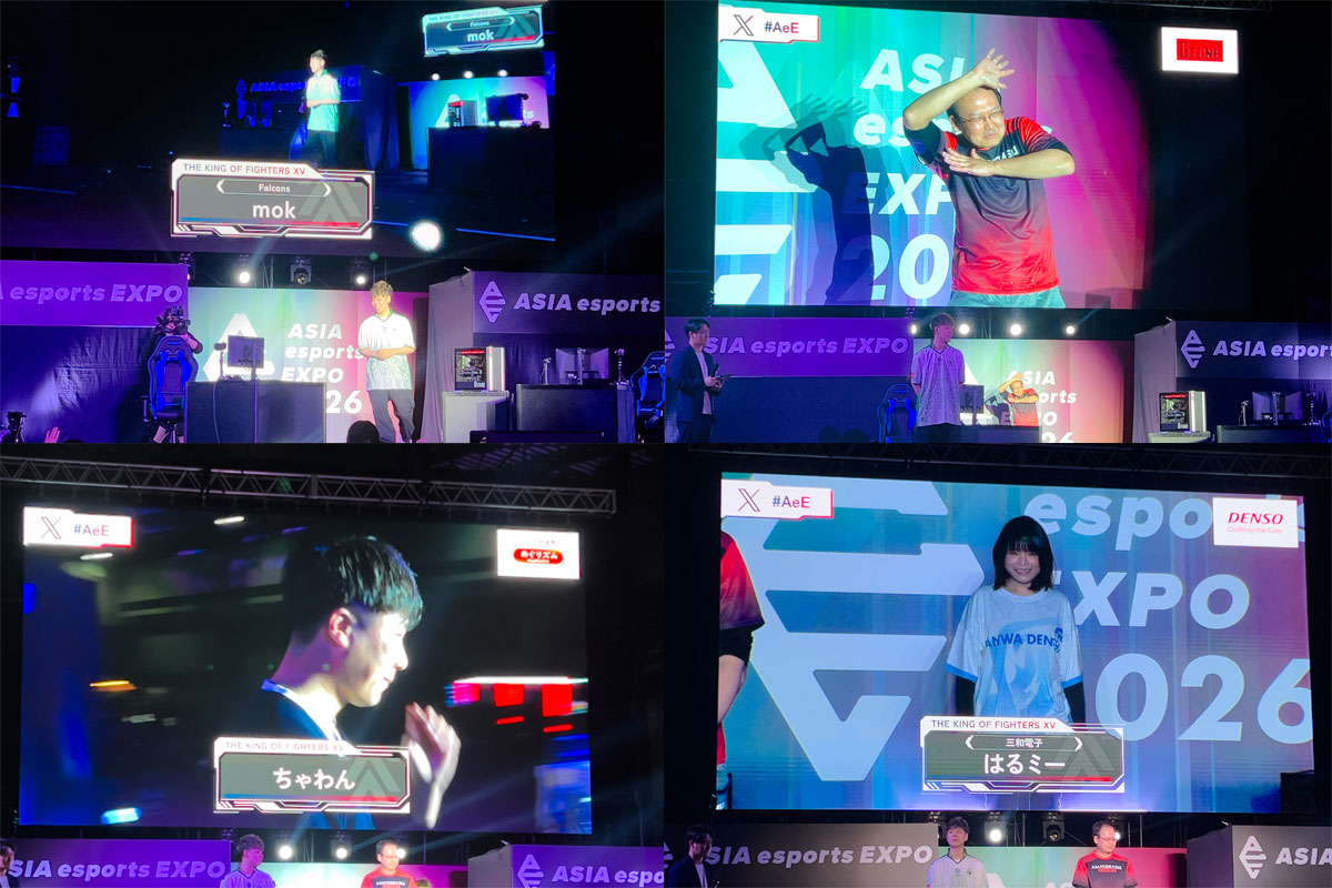 THE KING OF FIGHTERS XV選手入場