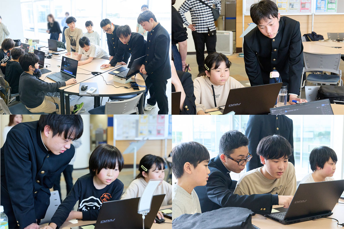講師をしている様子