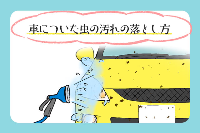 車についた虫の汚れの落とし方、対策グッズを整備士が解説 - クルマの